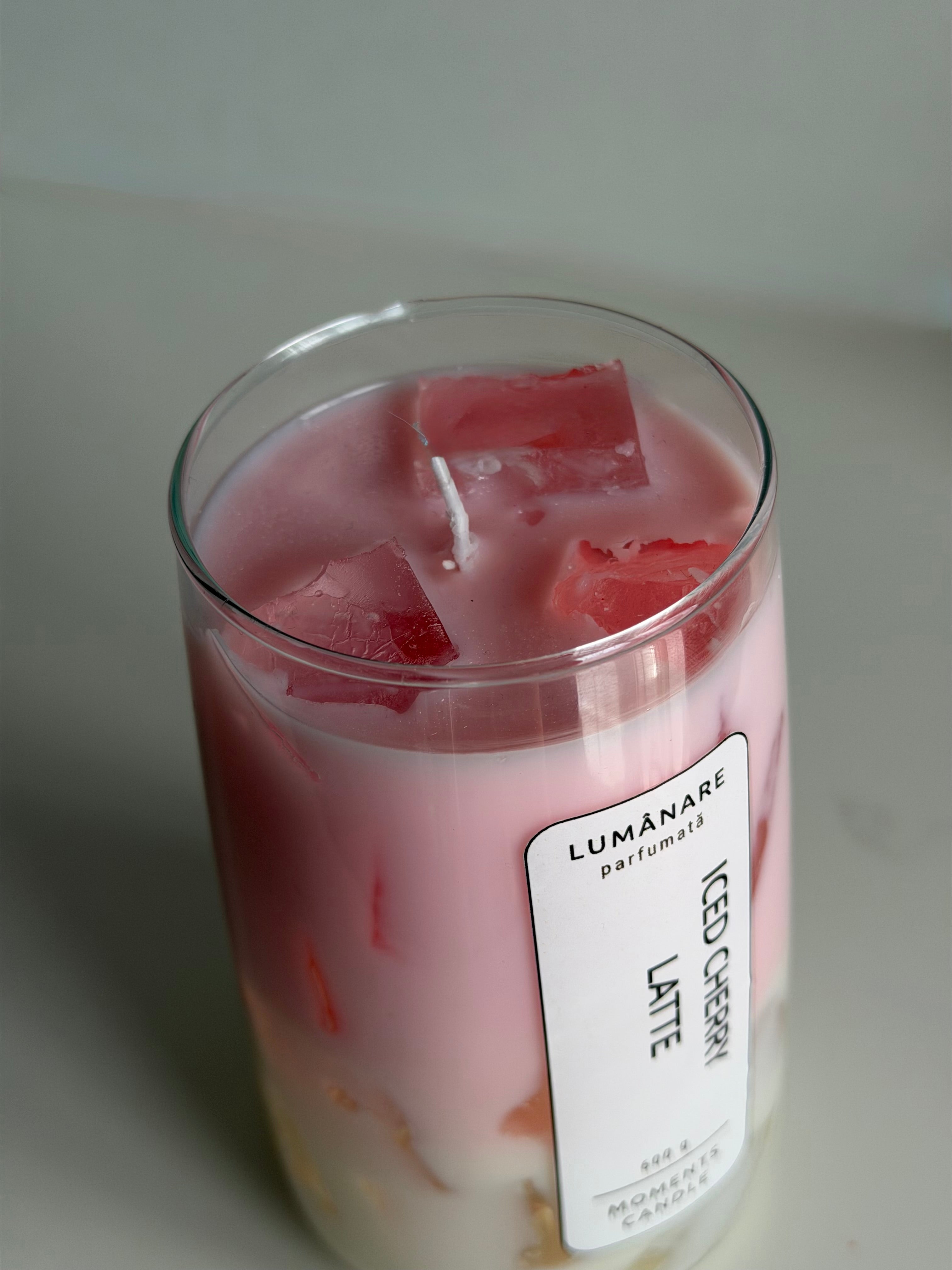 Iced Cherry Latte
